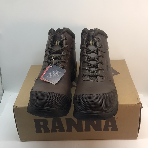 Ranna Mens Work-Utility Boot Genuine Leather - Picture 2 of 14